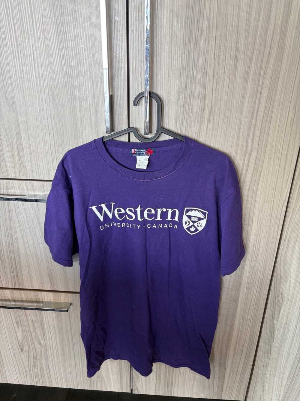 Western University Canada Purple Logo Tee - Unbranded